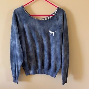 PINK Victoria’s Secret tie-dye crew neck